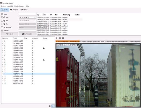 ASE GmbH - OCR-Gates Numbercheck Videotor